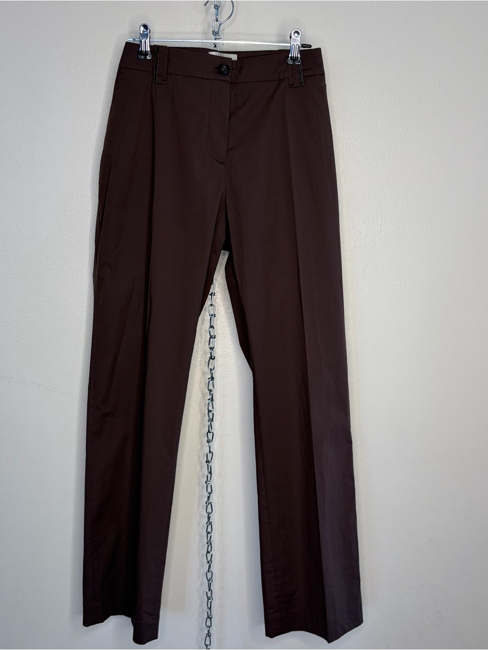 Women's Straight-Leg Dress Pants - Brown
